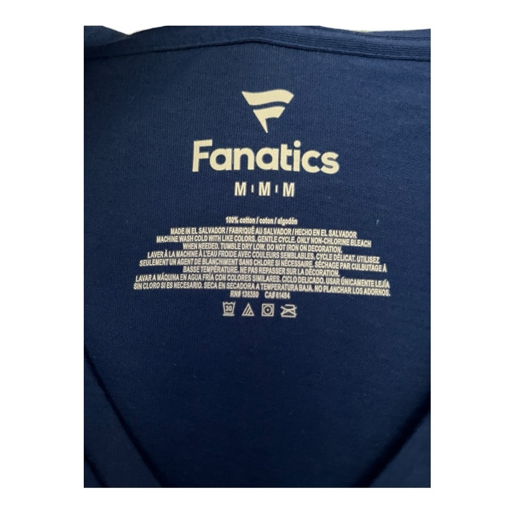 NWT Fanatics Buffalo Sabres 100% cotton short sleeve t-shirt. V-neck women’s cut - Picture 6 of 6